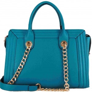 SJ0008-TQ Turquoise Handbag