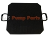 Square outrigger pads, Concrete Pump Parts, CRS Pump Parts