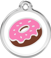 Red Dingo Large Donut Tag