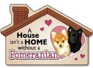 A House Isn't a Home without a Pomeranian Magnet