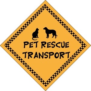 Pet Rescue Transport Magnet 6" - YPT21-6