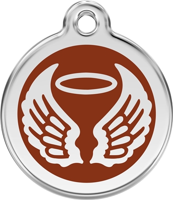Red Dingo Small Angel Wings Tag - 11 Colors