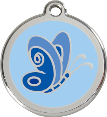 Red Dingo Medium Butterfly Tag - 2 Colors