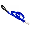 Lupine 1" Blue 6' Padded Handle Leash