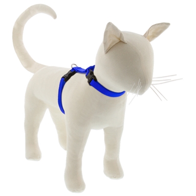 Lupine 1/2" Blue 9-14" H-Style Cat Harness