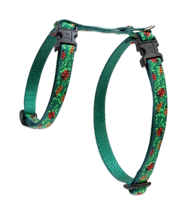 Retired Lupine 1/2" Beetlemania 9-14" H-Style Cat Harness