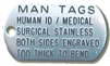 ManTagâ„¢: Human I.D. Tag - Military