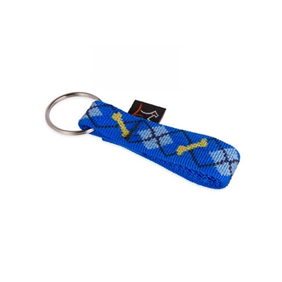 Lupine 3/4" Dapper Dog Keychain