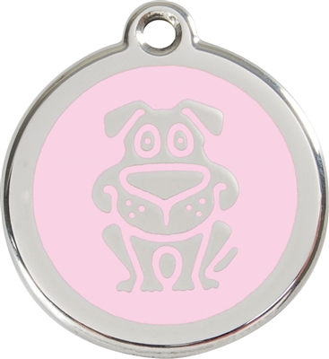 Red Dingo Small Dog Tag - 11 Colors