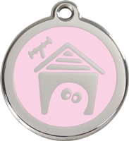 Red Dingo Large Dog House Tag - 11 Colors