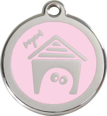 Red Dingo Medium Dog House Tag - 11 Colors