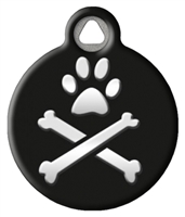 Dog Tag Art Lupine Bling Bonz - DTA-12103