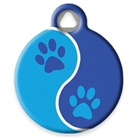 Dog Tag Art Lupine Blue Paws - DTA-484