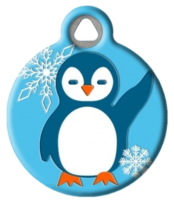 Dog Tag Art Lupine Penguin Party DTA-MB678