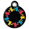 Dog Tag Art Lupine Monkey Business- DTA-MB649