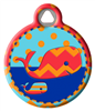 Dog Tag Art Lupine Mod Pod (2 Whales) - DTA-MB6342