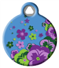 Dog Tag Art Lupine Purple Pansies - DTA-MB662