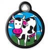 Dog Tag Art Lupine Udderly Cows - DTA-MB671