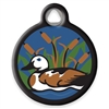 Dog Tag Art Lupine Peeking Duck - DTA-MB712