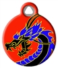 Dog Tag Art Lupine Lucky Dragon - MB167