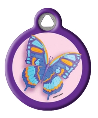 Dog Tag Art Butterfly Tag DTA-509