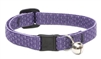 Lupine ECO 1/2" Lilac Cat Safety Collar with Bell