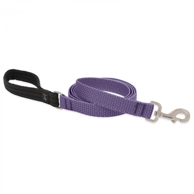 Lupine ECO 1" Lilac 4' Padded Handle Leash