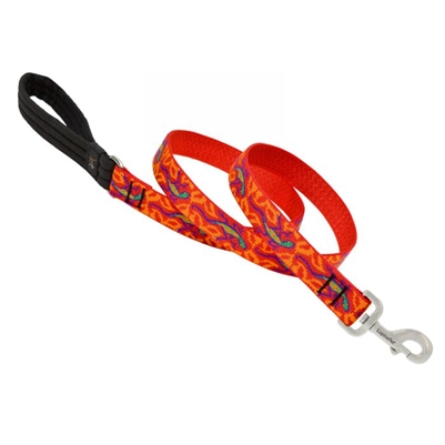 Lupine 1" Go Go Gecko 6' Padded Handle Leash