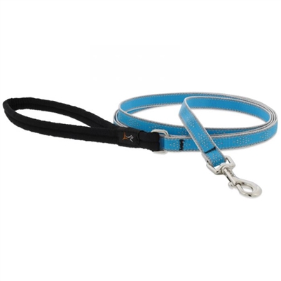 Lupine High Lights 1/2" Blue Diamond 6' Padded Handle Leash