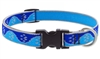 Lupine High Lights 3/4" Blue Paws 15-25" Adjustable Collar