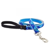 Lupine High Lights 3/4" Blue Paws 6' Padded Handle Leash