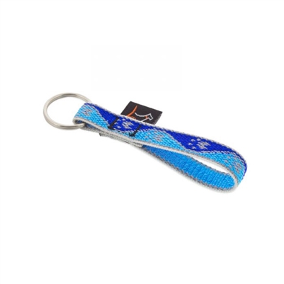 Lupine High Lights 1/2" Blue Paws Keychain