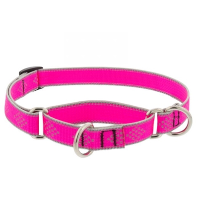 Lupine High Lights 3/4" Pink Diamond 10-14" Martingale Training Collar