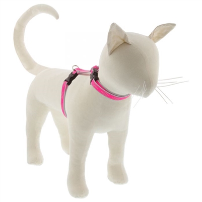 Lupine High Lights 1/2" Pink Diamond 12-20" H-Style Cat Harness
