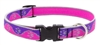 Lupine High Lights 3/4" Pink Paws 13-22" Adjustable Collar