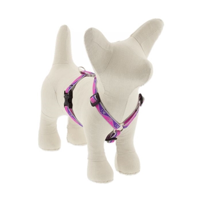 Lupine High Lights 1/2" Pink Paws 9-14" Roman Harness