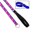 Lupine High Lights 1" Pink Paws Slip Lead