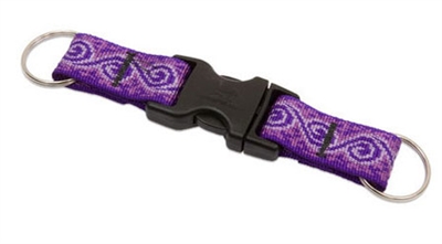 Lupine 1" Jelly Roll Buckle Keychain