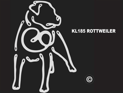 K-Lines Rottweiler - Window Decal
