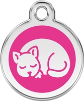 Red Dingo Large Cat Tag - 11 Colors