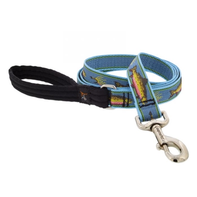 Retired Lupine 1" Big Fish 4' Long Padded Handle Leash