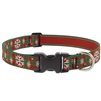 Retired Lupine 1" Christmas Plaid 12-20" Adjustable Collar