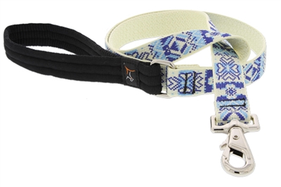 Retired Lupine 1" Fair Isle 4' Long Padded Handle Leash