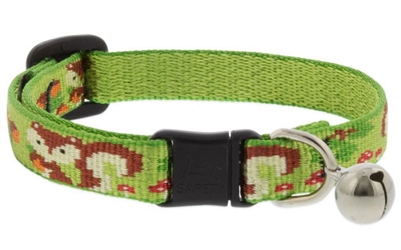 Retired Lupine 1/2" Go Nuts Cat Safety Collar with Bell