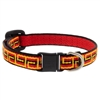 Lupine 1/2" Greek Key Cat Safety Collar