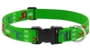 RETIRED Lupine 1" Happy Holidays Green 12-20" Adjustable Collar