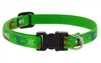 Lupine 1/2" Happy Holidays Green 8-12" Adjustable Collar