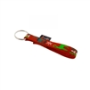 Lupine 1/2" Happy Holidays Red Keychain