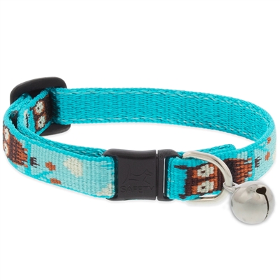 Retired Lupine 1/2" Hoot Cat Safety Collar with Bell