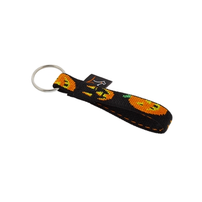 Retired Lupine 1/2" Jack O Lantern Keychain